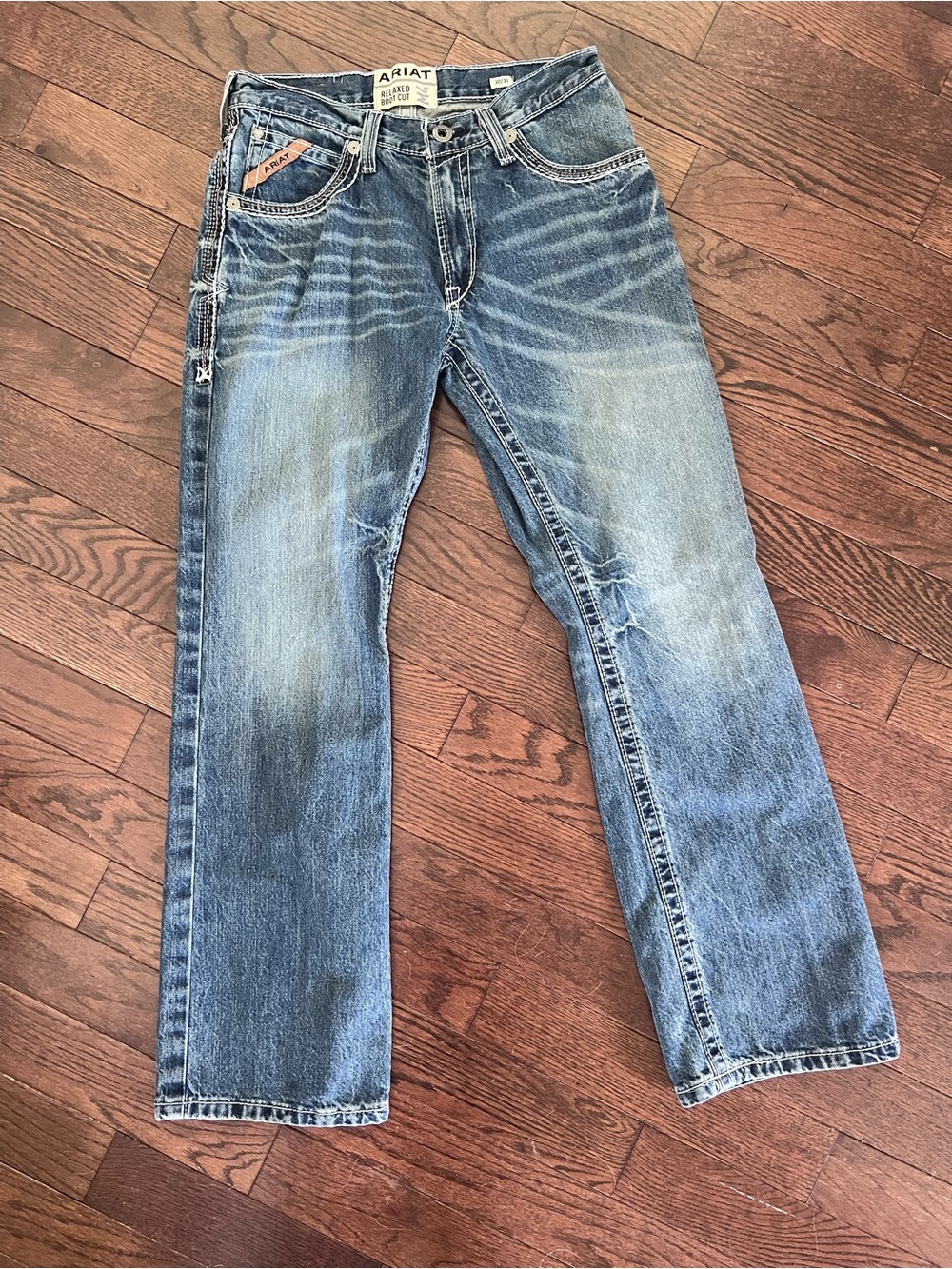 Ariat Men's M4 Relaxed Bootcut Denim Jeans 28x30
